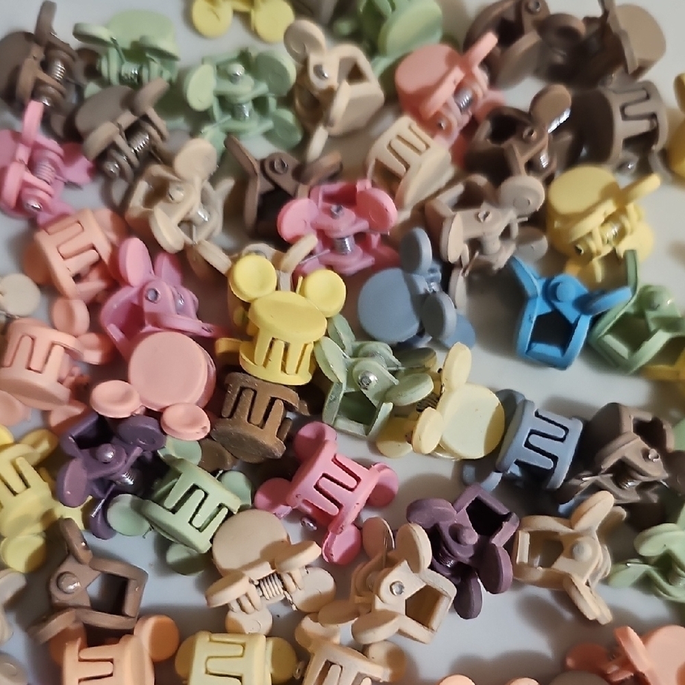 Colorful Mouse-Shaped Clips